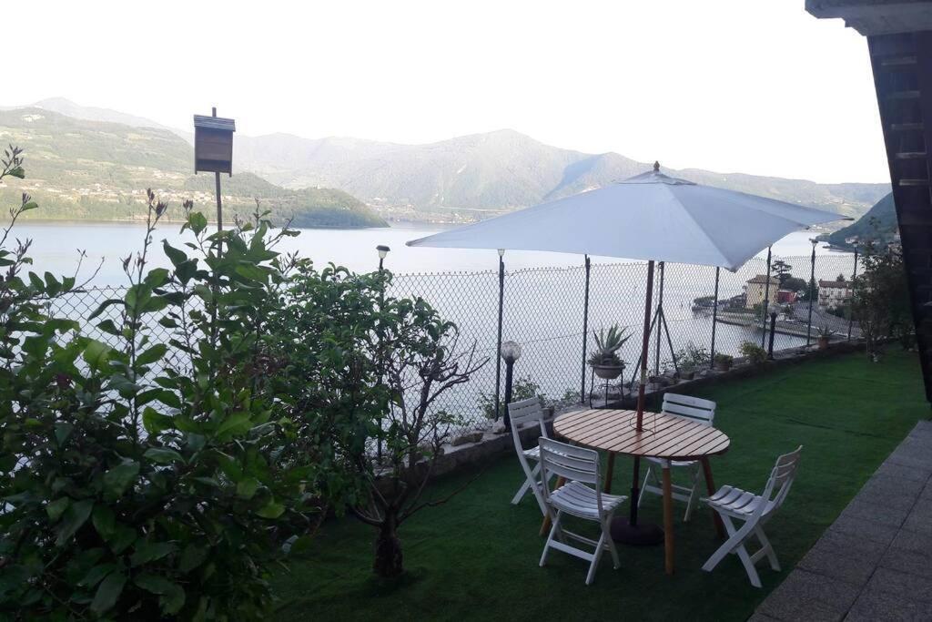 Appartamento Sul Lago D'Iseo Tavernola Bergamasca Luaran gambar